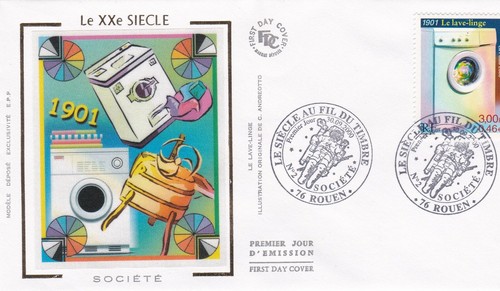 FRANCE 2000 FDC The Century Through The Stamp YT 3351