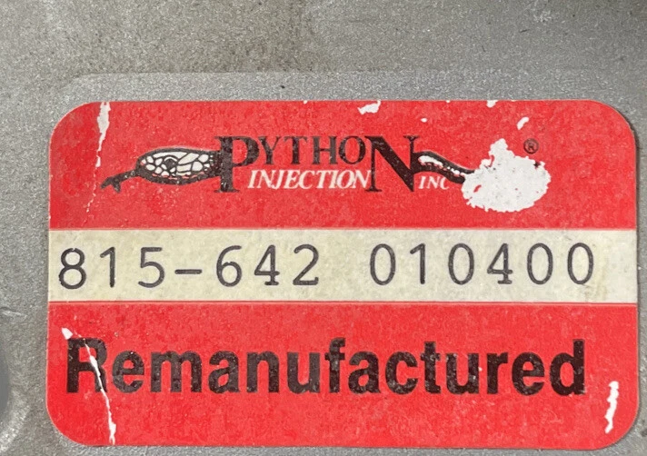 Python Injection Air Flow Mass Air Sensor 815-642 fits BMW 13 62 1 286 064 - Image 2 of 3