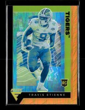 2021 Panini Chronicles Draft Picks #242 Travis Etienne Jr. Flux Base Silver
