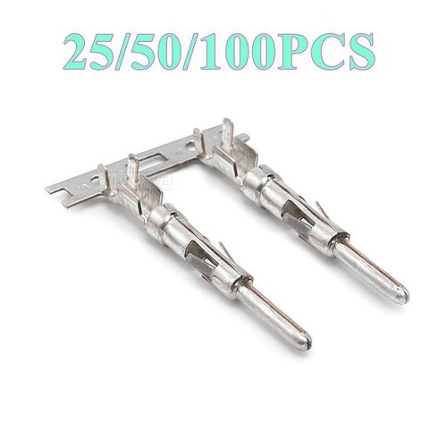 ITT Cannon Connector Electrical Wiring Crimp Male Pin Terminals 132000-003 - Picture 1 of 2