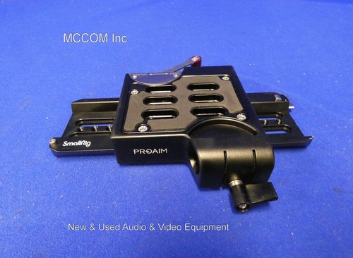 Proaim 19mm Studio Bridge Plate w/ Smallrig 8" Lightweight Arri QR Plate