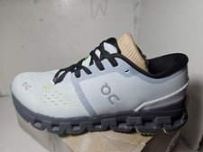 On. Cloud X V4 Womans Running Shoes Glacier Eclipse Size 6