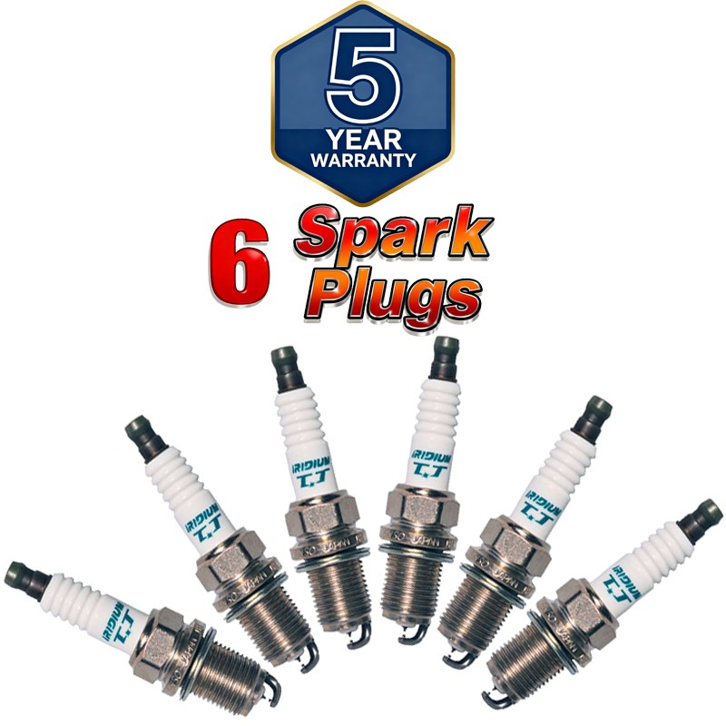 6PCS Denso Iridium TT For Audi Chery VW Jeep Subar Spark Plugs IK20TT / 4702