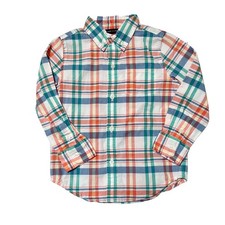 Janie And Jack Madras Plaid Shirt Size 2T