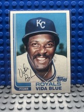 1982 Topps Traded Vida Blue #8T Kansas City Royals