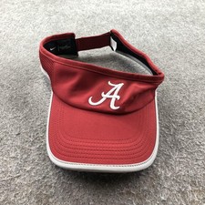 Alabama Crimson Tide Hat Mens One Size Red NCAA Football Nike Visor Dri Fit