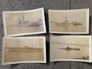 Orig. WWII WW2 Pearl Harbor Photos Submarine S 19 USS Oklahoma & Hospital Ship