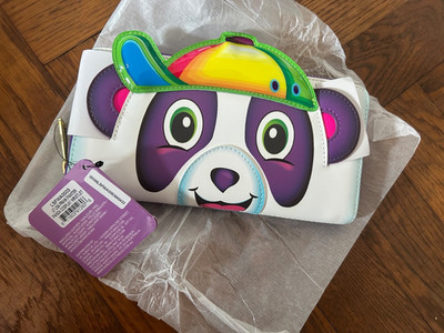 Loungefly Lisa Frank Panda Cosplay Wristlet Wallet Neu **Originalverpackt**