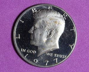 1977-S Kennedy Half Dollar CLAD #P34596