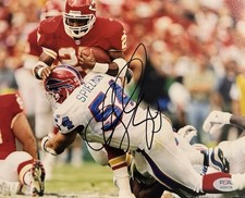 Chris Spielman Signed Autographed Ohio State Buckeyes Bills 8x10 Photo PSA/DNA