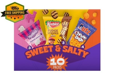 Keebler Sweet & Salty Snack Variety Pack, 10-Count Box