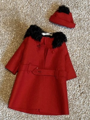Barbie Vintage 0819 It s Cold Outside Red Coat & Hat