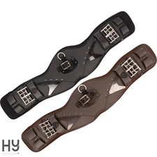 Circonferenza dressage ventilata in TPU sagomata ProReaction di Hy Equestrian foderata in neoprene