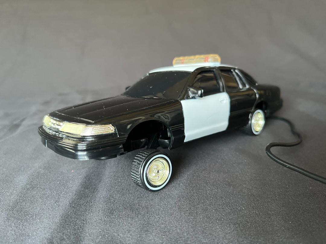 Working Lindbergh Police Cruiser Low Rider Postage Collect Model Car Diecast