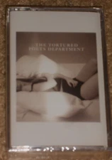 taylor swift ttpd cassette tape new sealed