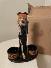 Yankee Candle Holder “Deadly Diva” Boney Bunch Series