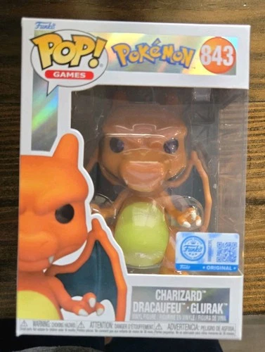 Funko Pop! Vinyl: Pokémon - Charizard (Pearlescent) Pokemon Center Exclusive 843