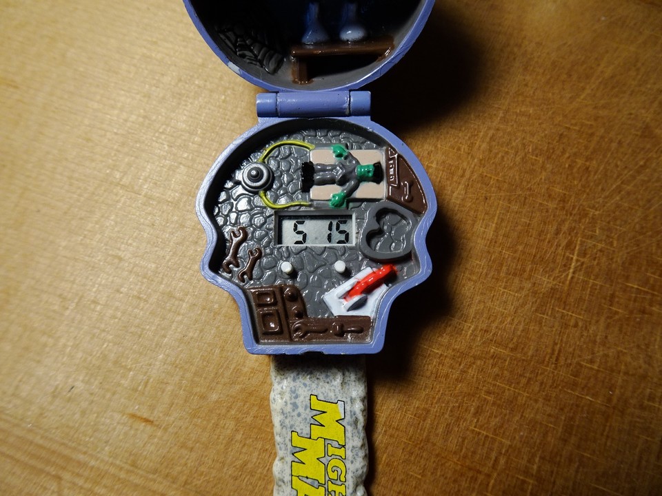 RARE 1993-94 MIGHTY MAX ESCAPE FROM SKULL DUNGEON WORKING WRISTWATCH ...