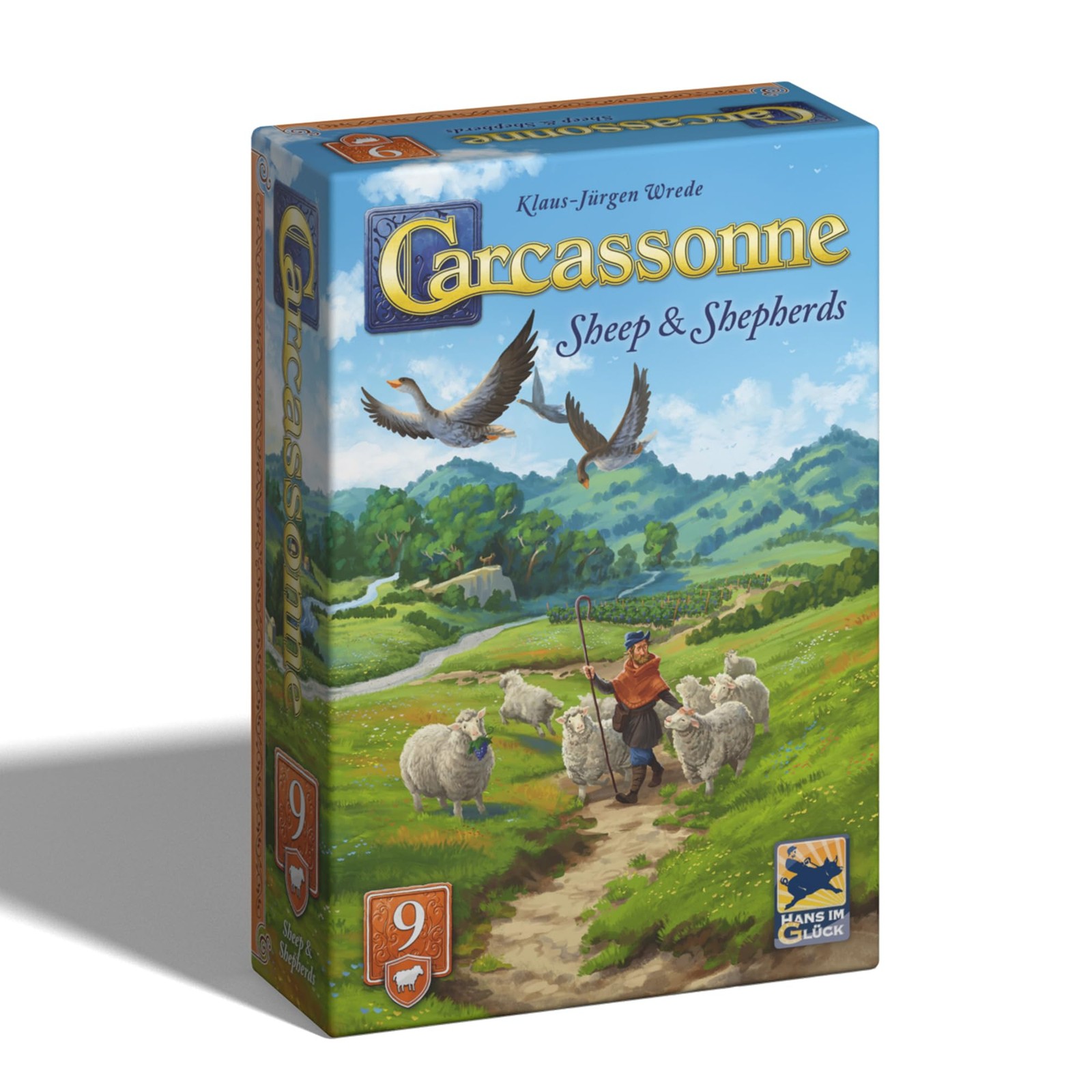Hans im Gluck   Carcassonne: Sheep - Shepherds Expansion 9 Refresh   Board Game