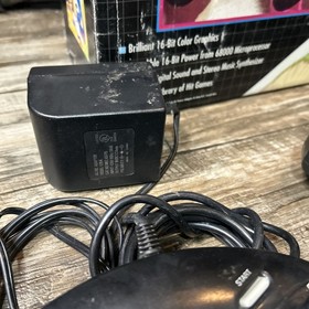 Sega Genesis Model 1 Console System 1601 - Sonic bundle Box W/ Extras (Read)