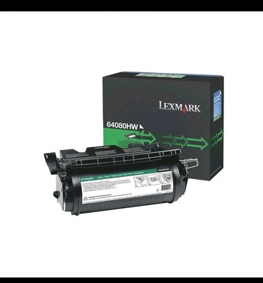 Lexmark 64080HW Black High Yield Toner Cartridge T640 T642 T644