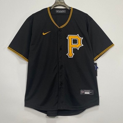 Pittsburgh Pirates Blank Black Embroidered Baseball Jersey