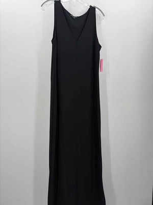 Pre-Owned Boston Proper Black Size Medium Maxi Sleeveless Dress