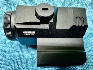 Monstrum CYBORG 1X20 Compact Prism Scope Green/Red Illuminated Reticle 