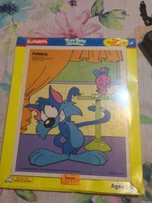 Vintage Furball Sweetie Wooden Puzzle Playskool Warner Brothers 9 Piece SEALED