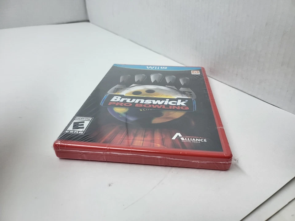 MINT NEW BRUNSWICK PRO BOWLING FOR NINTENDO WII U IN RED CASE  ### - Image 4 of 4