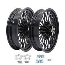 Fat Spoke Wheels Rims For Harley Touring Road King Electra Glide Classic 84-07 Fat Spoke Wheels Rims For Harley Touring Road King Electra Glide Classic 84-07