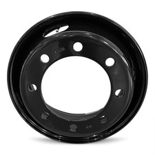 New 17.5 X 6.75 8x275 Black Steel Trailer Rim Wheel Max Load 6200lb New 17.5 X 6.75 8x275 Black Steel Trailer Rim Wheel Max Load 6200lb