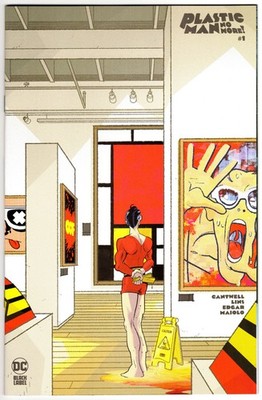PLASTIC MAN NO MORE! #1 - 1:25 TYLER BOSS VARIANT (CVR D) - 1ST PRINT - VF/NM
