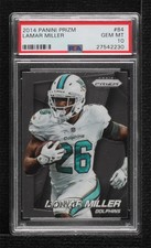 2014 Panini Prizm Lamar Miller #84 PSA 10 GEM MT 14tt