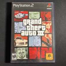 Grand Theft Auto III GTA 3 PS2 PlayStation 2 - Complete CIB Tested