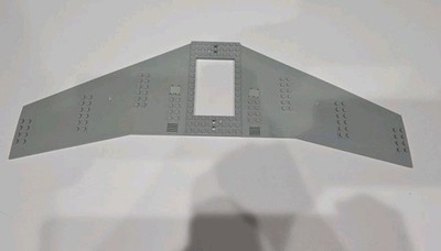 Lego Passenger Jet Plane Wing Light Gray #93541 City Airplane Aircraft