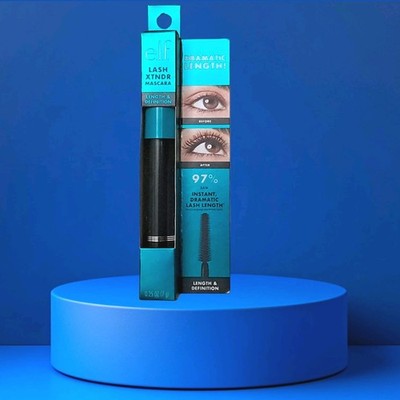 Elf Lash XTNDR Mascara Length & Definition Pitch Black Instant  Dramatic Lash  
