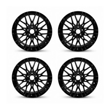 Set Of 5 17 Inch Black Alloy Wheels For 2016-2025 Mazda Replacement Oe Valf Set Of 5 17 Inch Black Alloy Wheels For 2016-2025 Mazda Replacement Oe Valf