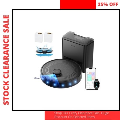 Self Emptying Robot Vacuum Lefant M2 Plus Map