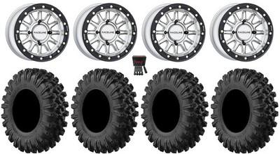 Raceline Alpha Hyper 15'' Wheels Si 32'' MotoRavage XL Tires Pioneer 1K / Talon