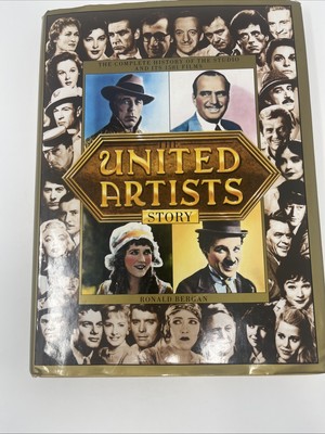 The United Artists Story, by Ronald Bergan, 1986, 1st Ed, 1st Print, HC/DC