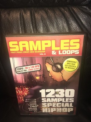 Sampling-CD ''1230 Special Hip Hop Samples Vol. 3'' Rap R&B Loop Sounds [France]