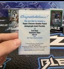 2025 Topps Chrome Cam Ward Rookie PREM1ERE Patch Autographs (RAW)