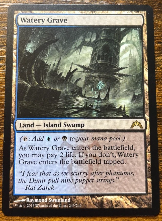 Magic the Gathering MTG- Watery Grave- NM- 249/249- Gatecrash - Image 3 of 3