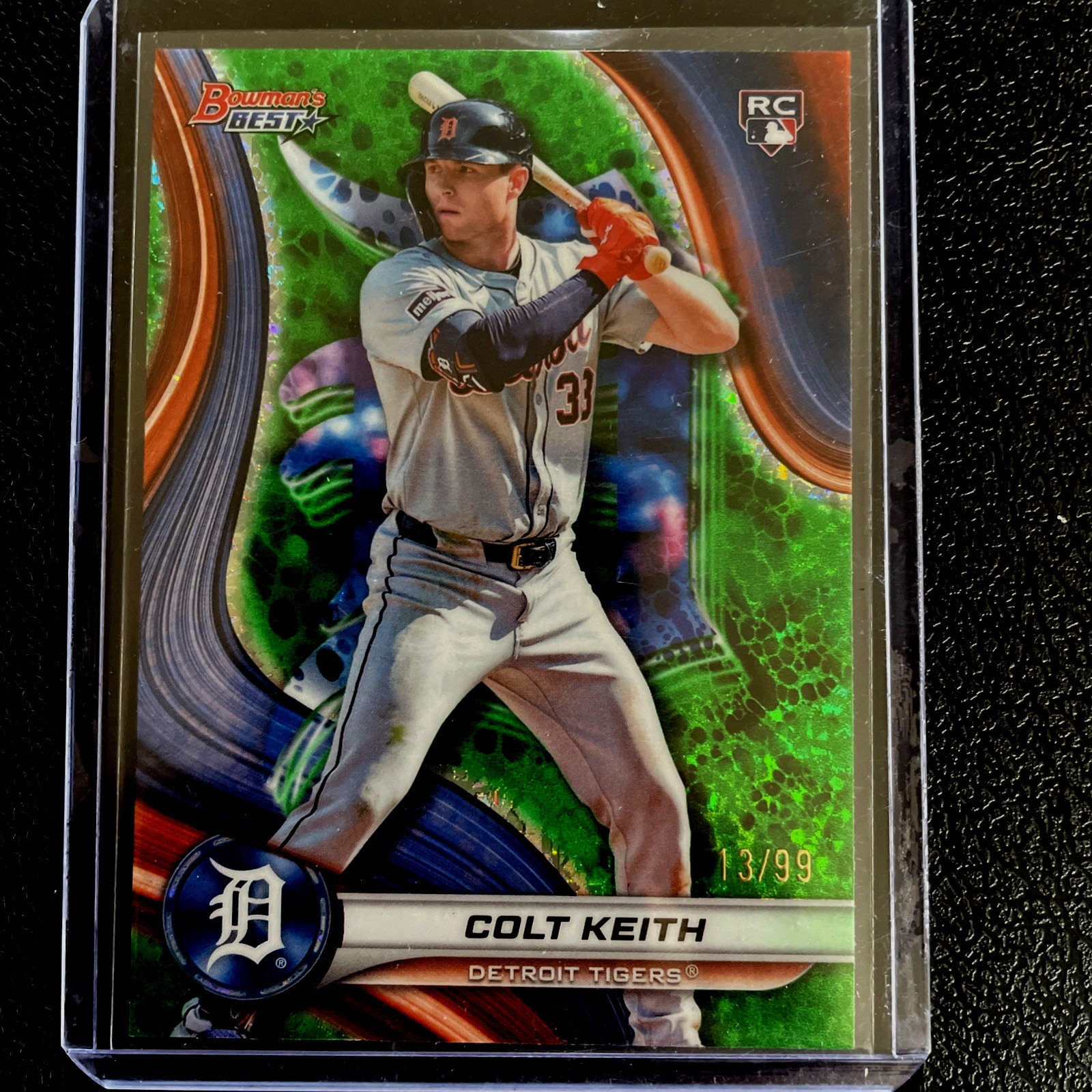 2024 Bowman's Best - Colt Keith #28 Green Refractor /99 (RC)