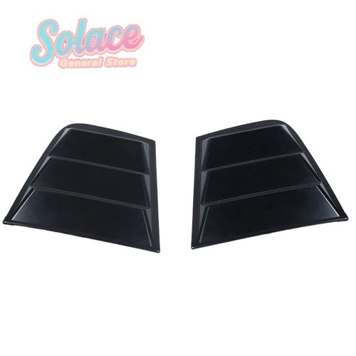2PCS For Dodge Charger 2015+ Side Window Blinds Quarter Louver Cover Accessories - Picture 4 of 11