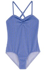 Roxy Kid's Girl Check Me Out One Piece Blue
