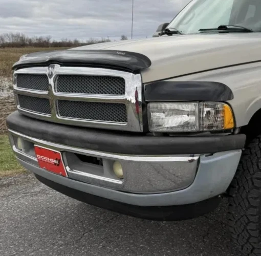 Tape-On BugFlector Hood Protector Bug Shield Deflector for 94-01 Ram 1500 2500 - Image 2 of 4
