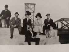 Real Photo Post Card 1910? It Is The "Happler Out Fit" (Good -)In Plastic Sleeve