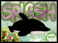 1999 Beanie Babies 2nd Edition Series 4 Splash the Whale  #233